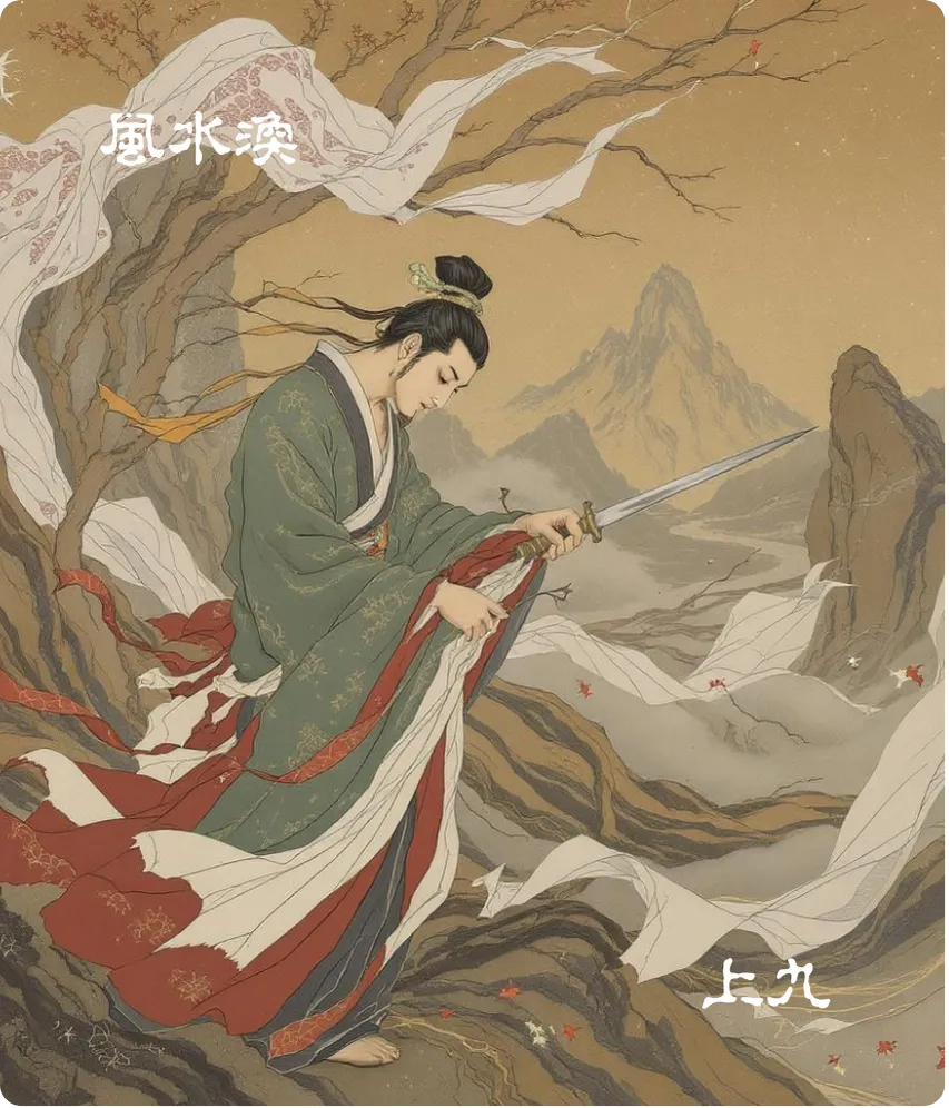 涣卦上九爻卡——涣其血，去逖出，无咎