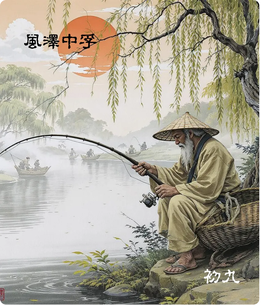 中孚卦初九爻卡——虞吉