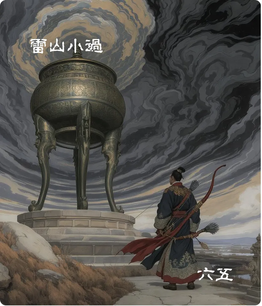 小过卦六五爻卡——密云不雨,公弋取彼