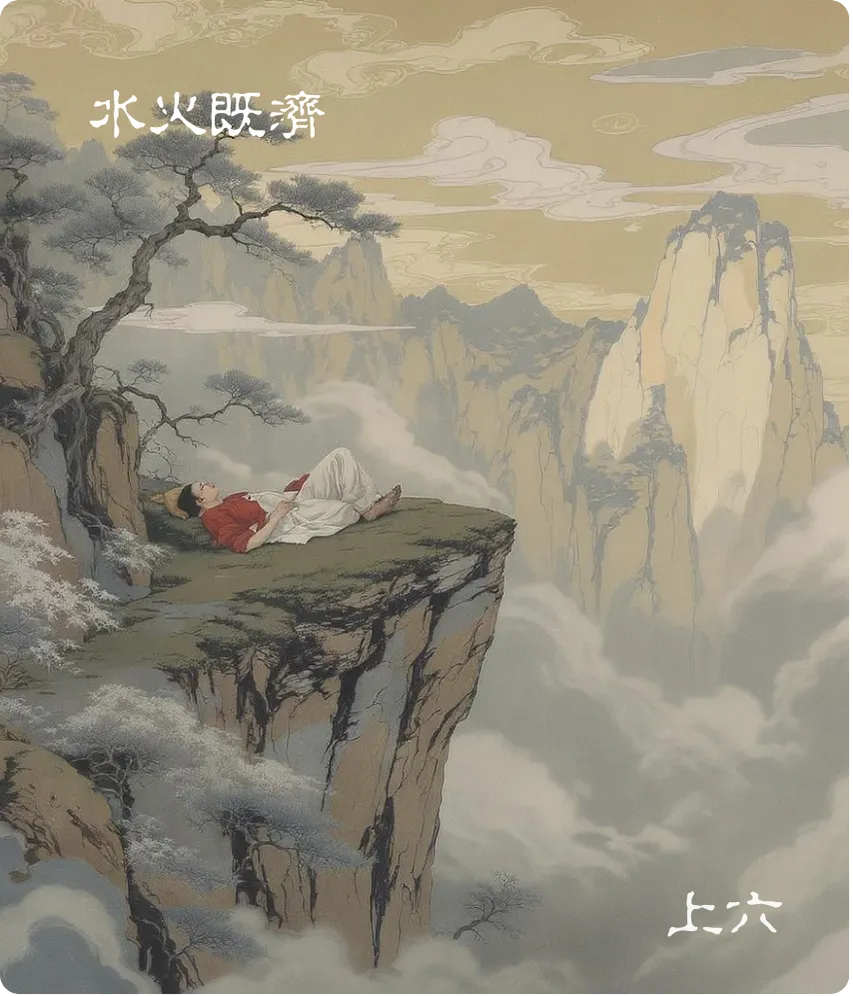 既济卦上六爻卡——濡其首