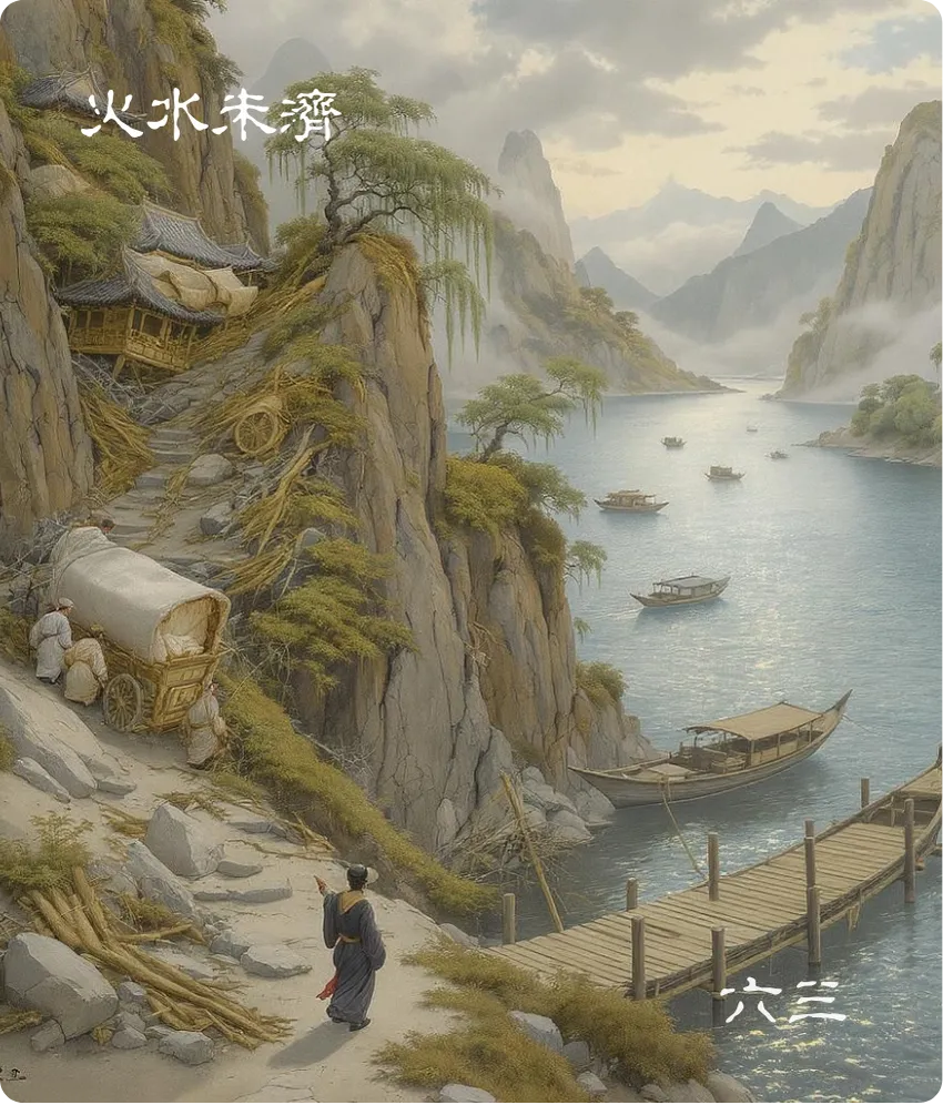 未济卦六三爻卡——未济征凶