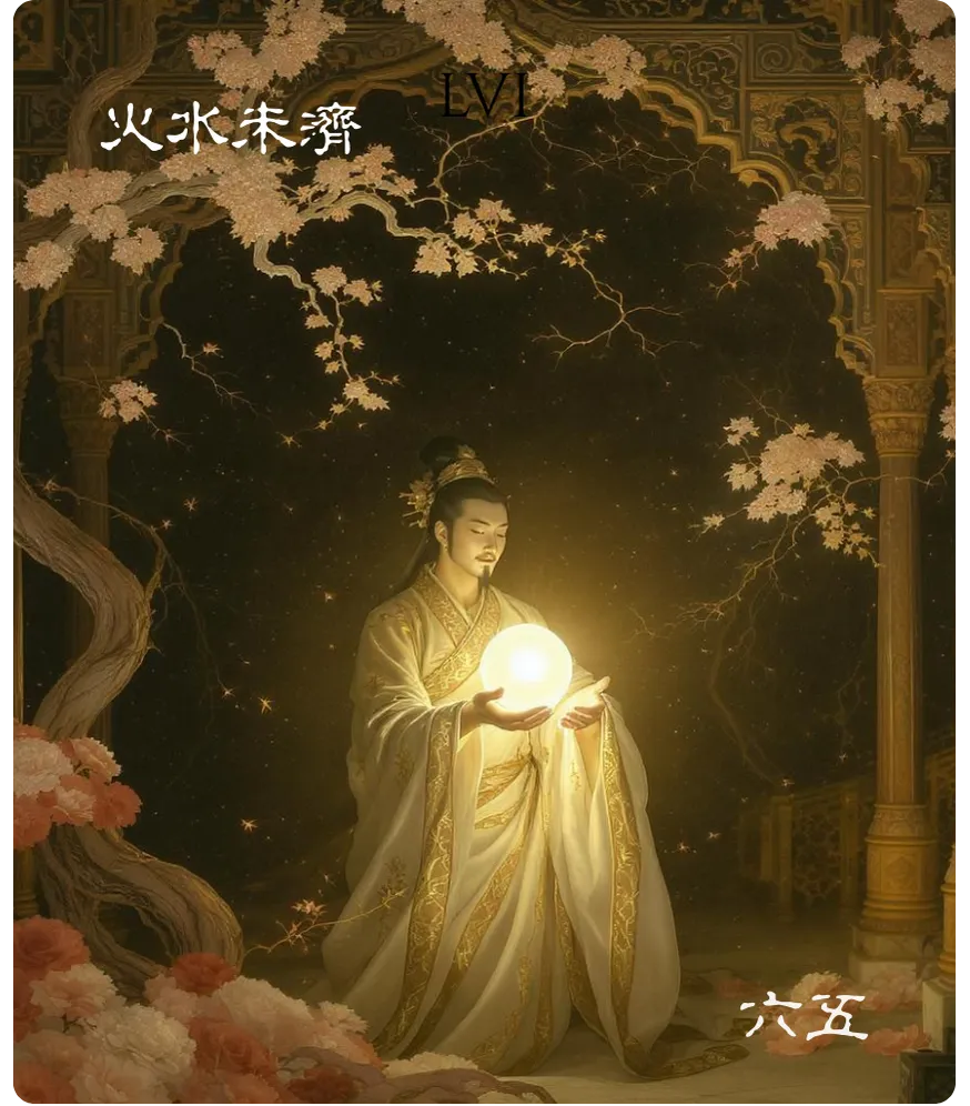 未济卦六五爻卡——君子之光