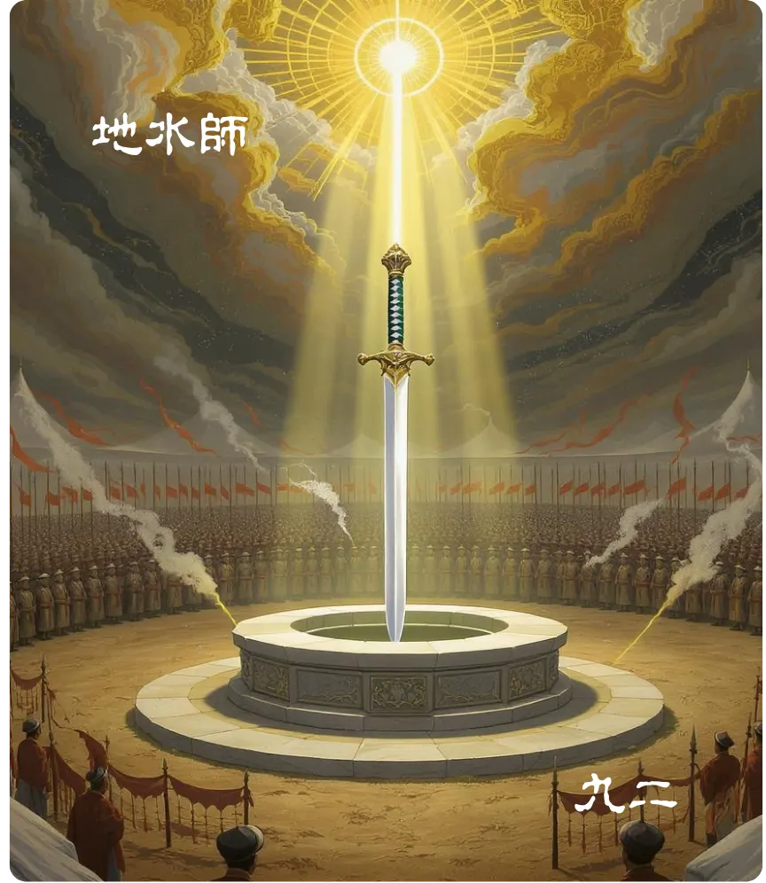 师卦九二爻卡——在师中吉