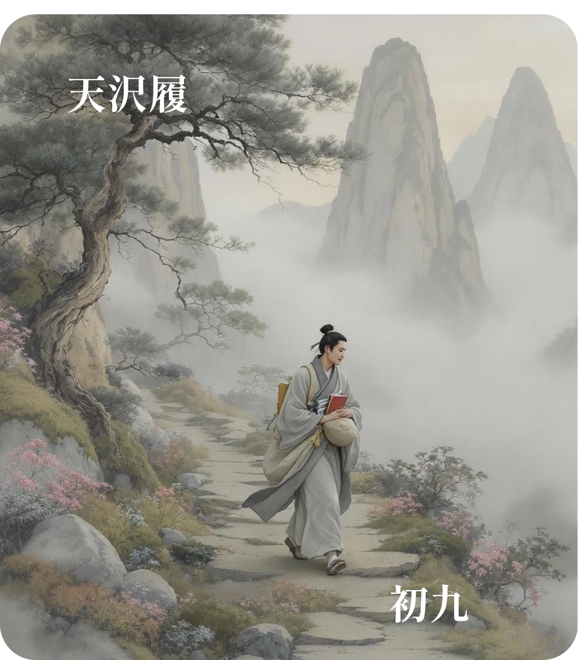 履卦初九爻カード：素履往