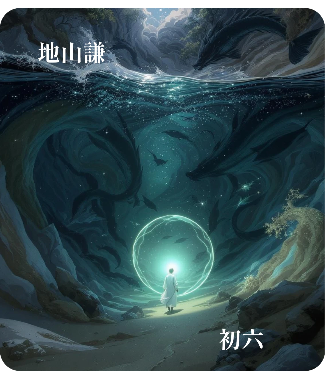 謙卦初六爻カード:謙謙君子