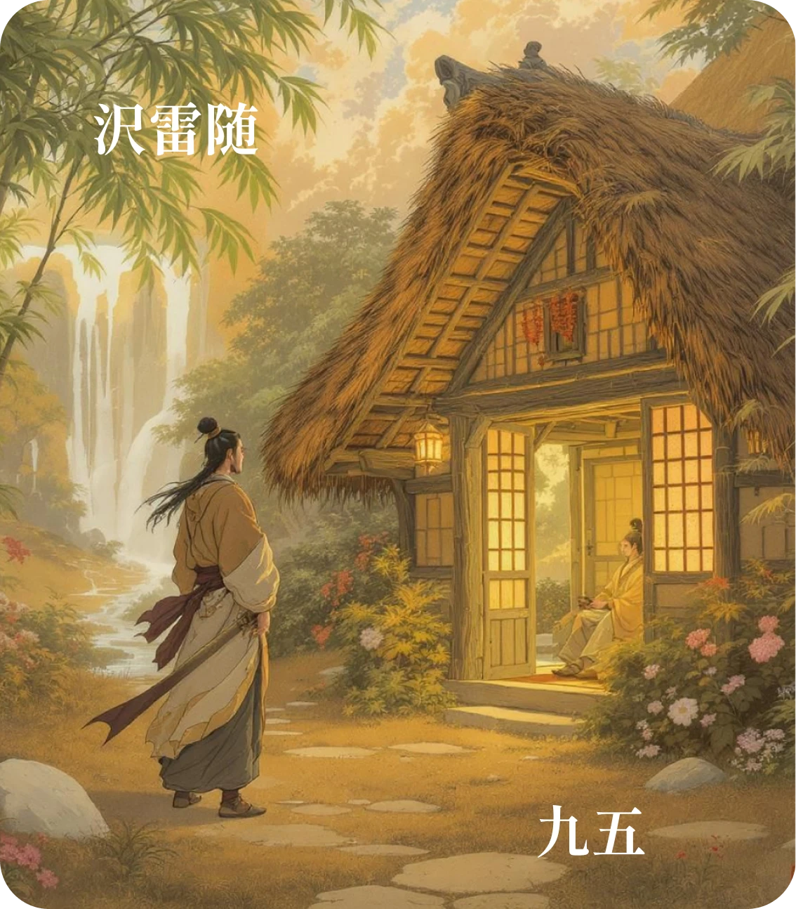 随卦九五爻カード:孚于嘉