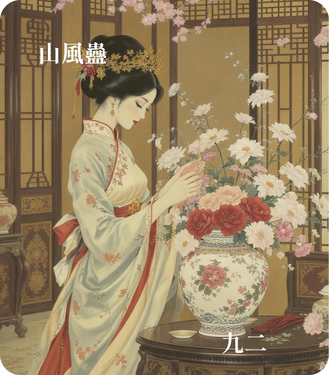 蠱卦九二爻カード:幹母之蠱