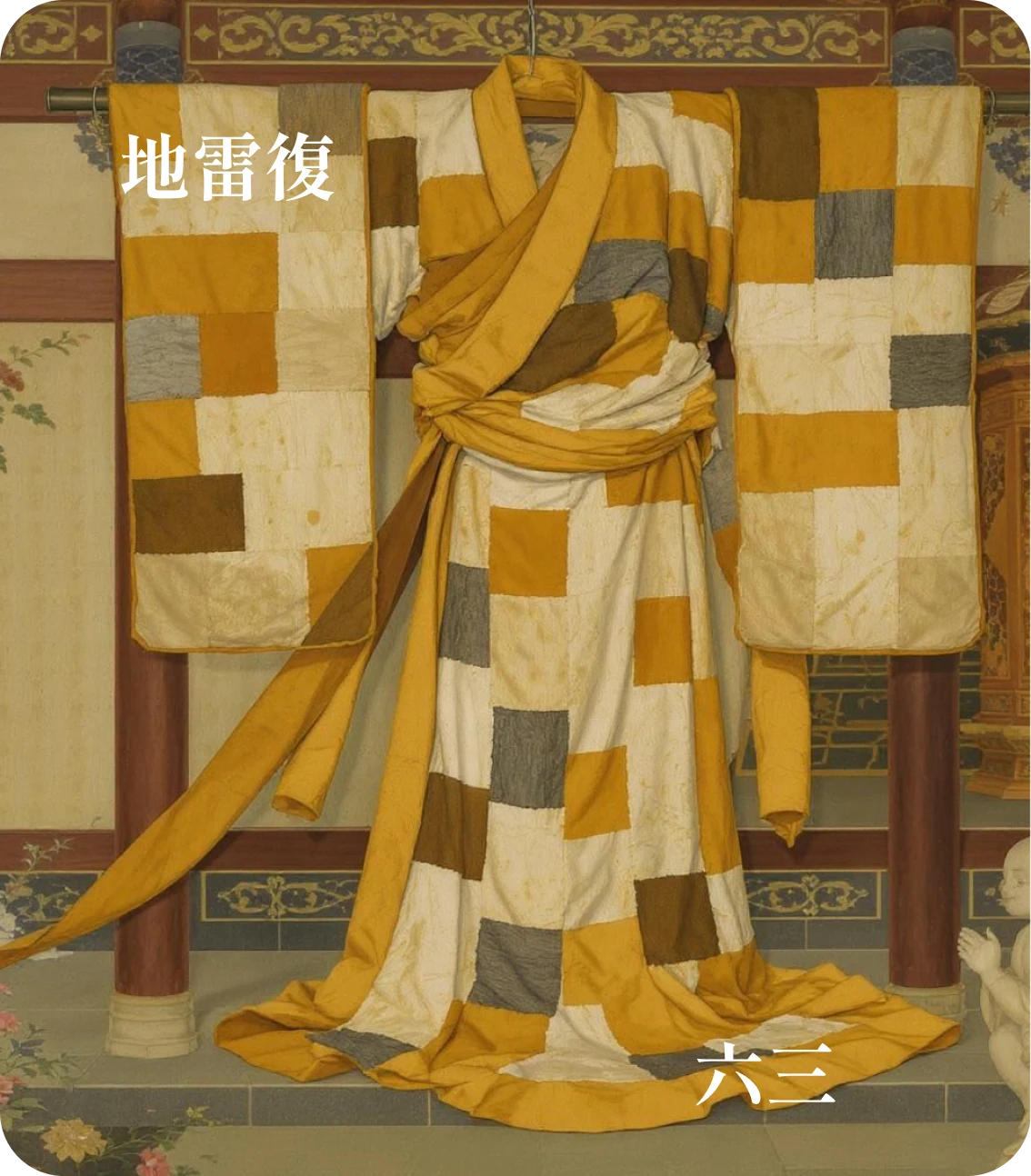 復卦六三爻カード：頻復