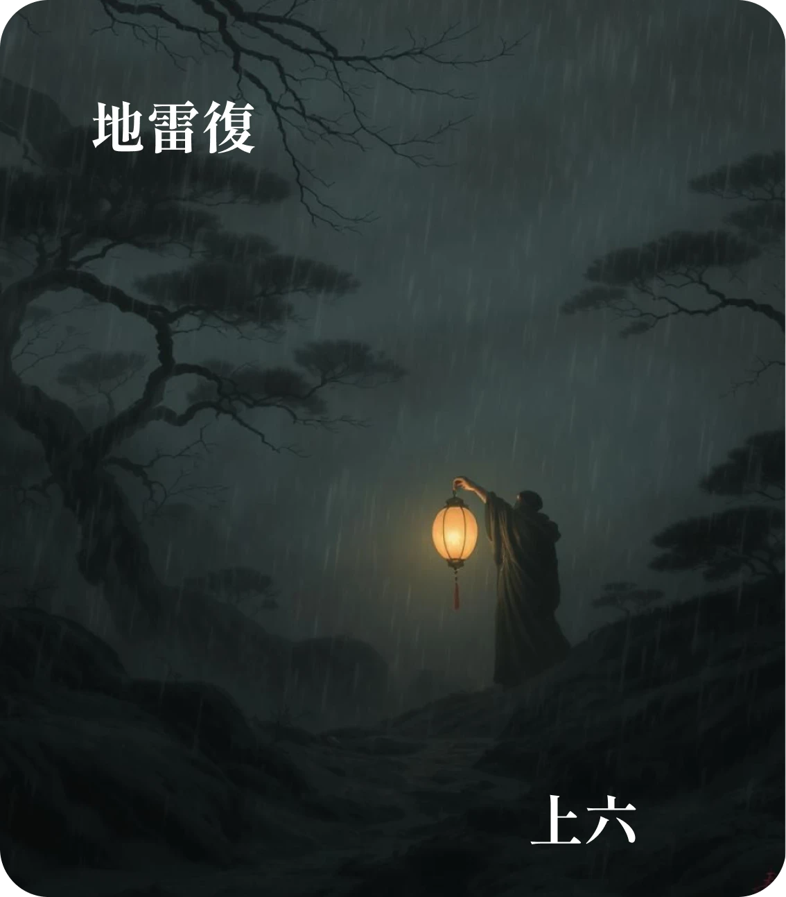 復卦上六爻カード：迷復
