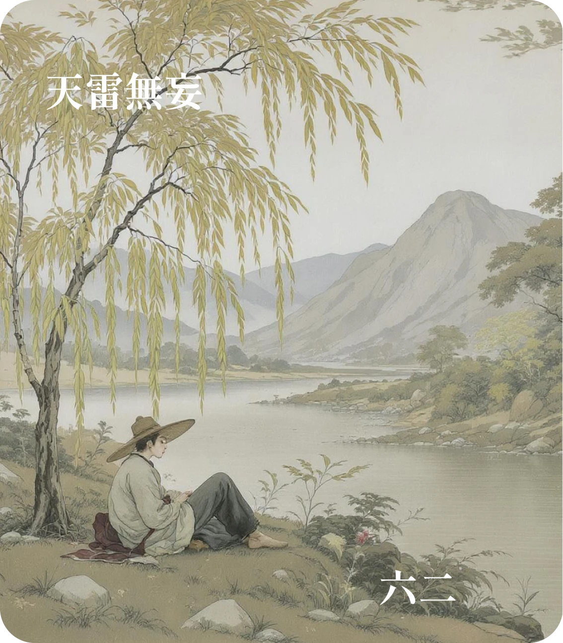 无妄卦六二爻カード:不耕穫