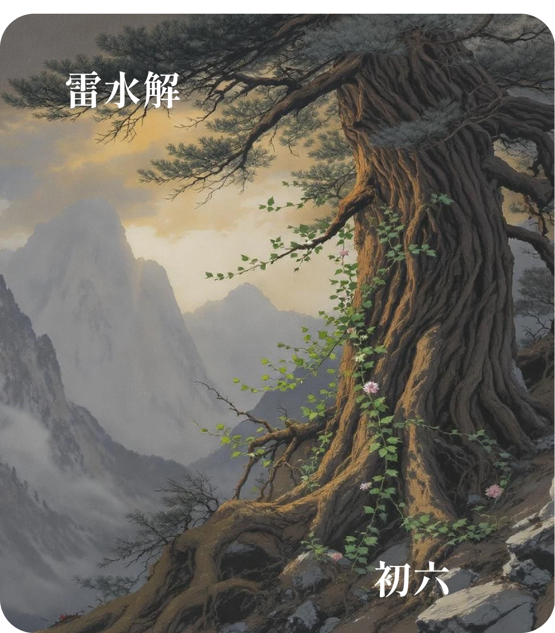 解卦初六爻カード:無咎