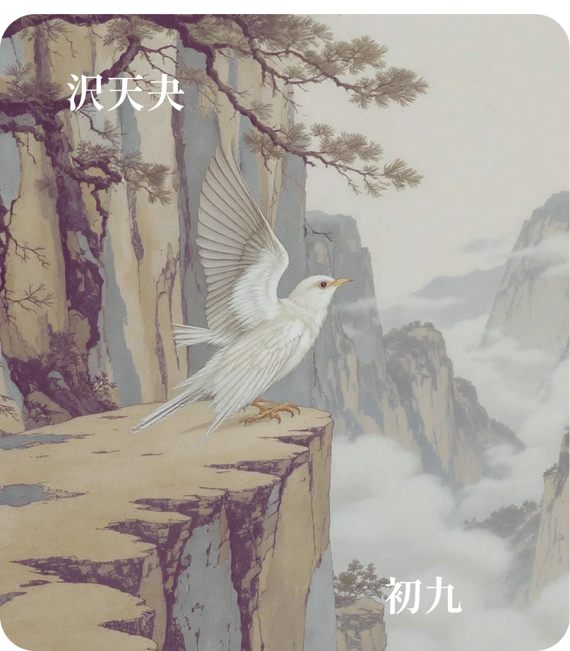 夬卦初九爻カード:壮于前趾