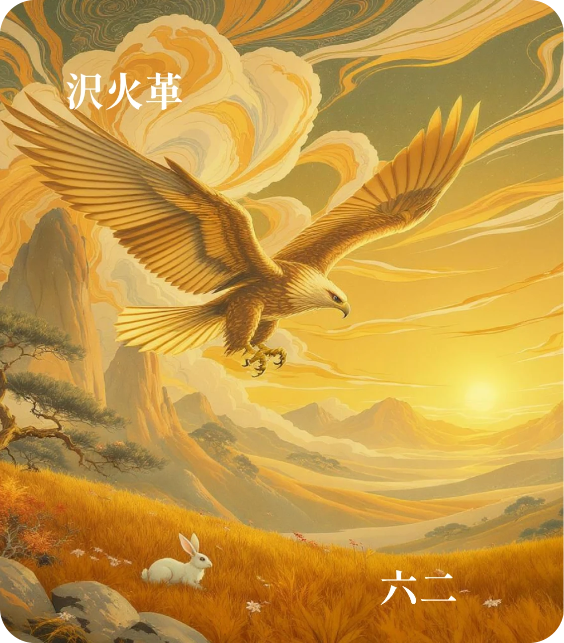 革卦六二爻カード：己日乃革之