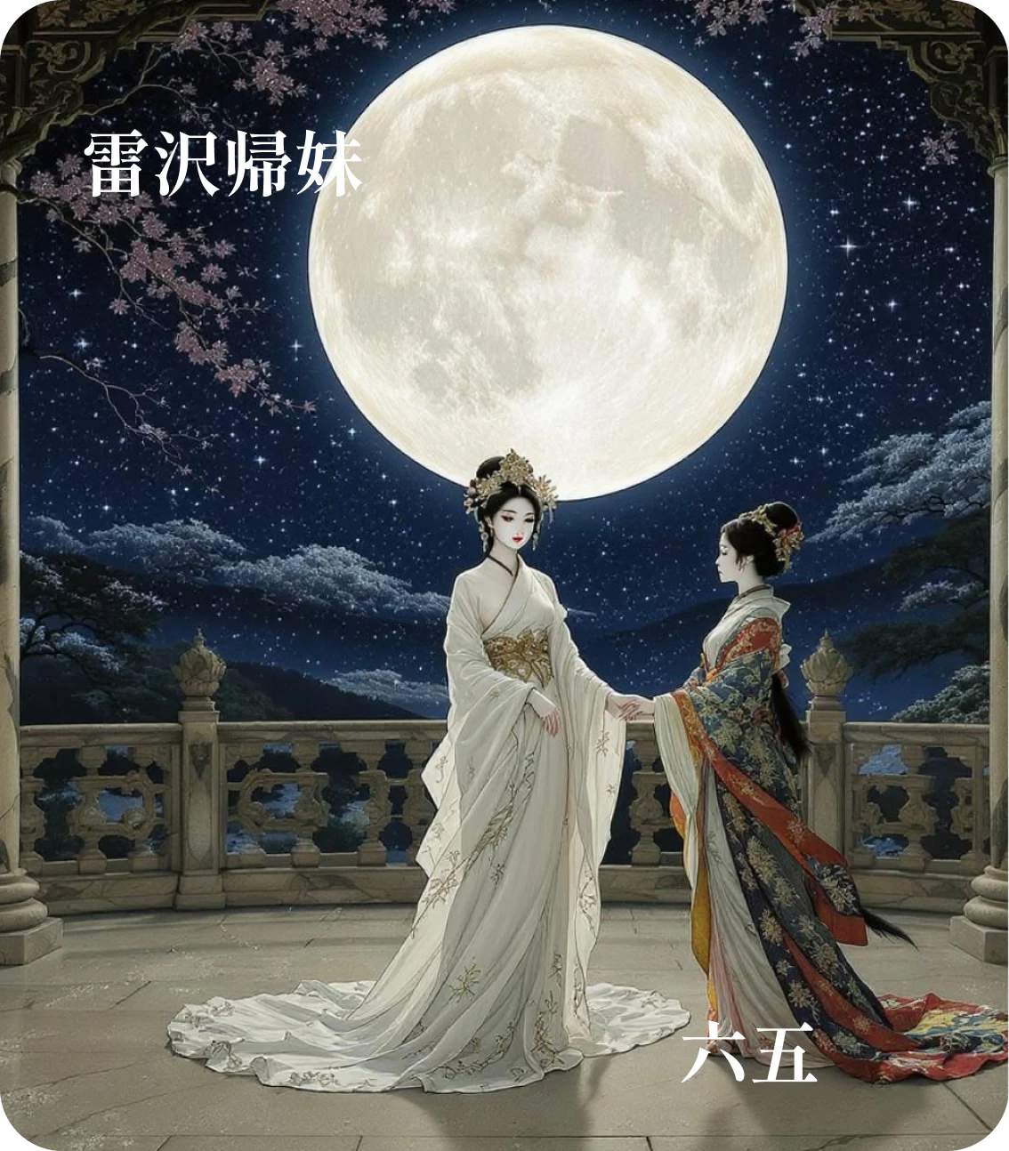 帰妹卦六五爻カード:帝乙帰妹