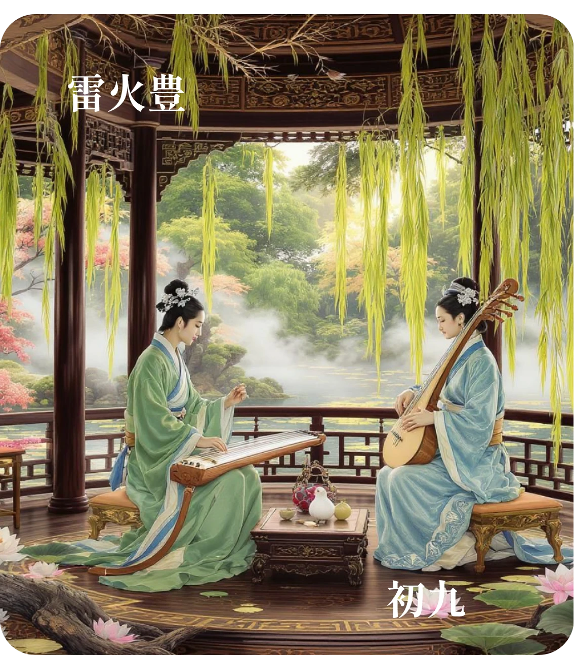 丰卦初九爻カード:遇其配主