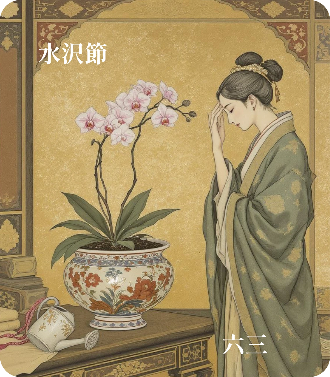 節卦六三爻カード:不節若則嗟若