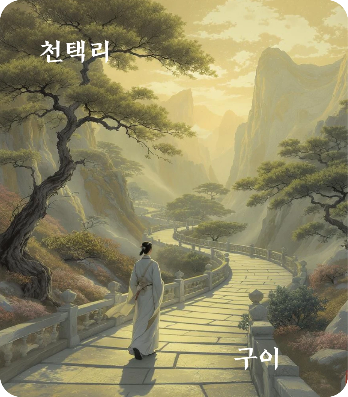 이괘 구이 효 카드: 유인정길