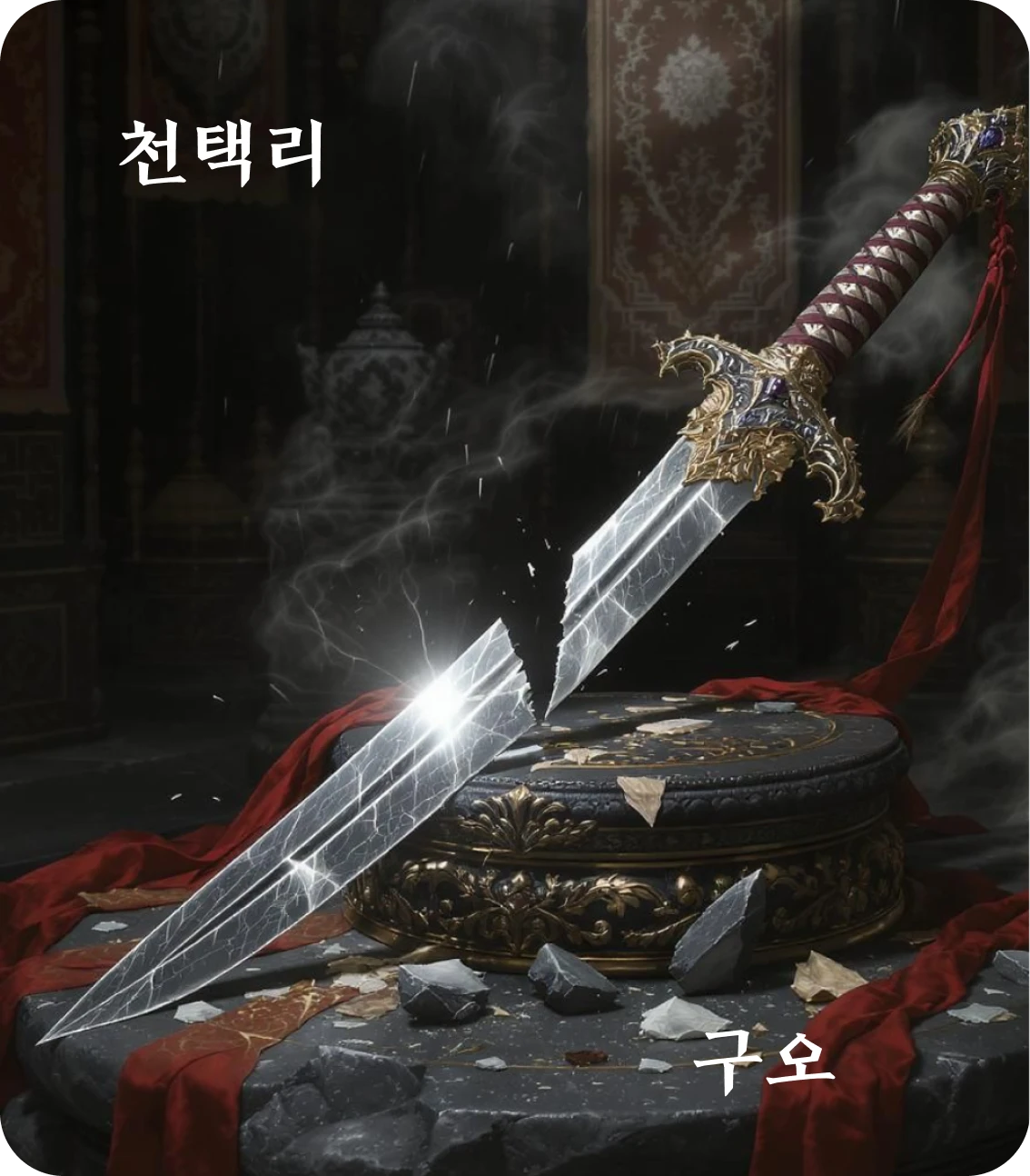 이괘 구오 효 카드: 쾌리정려