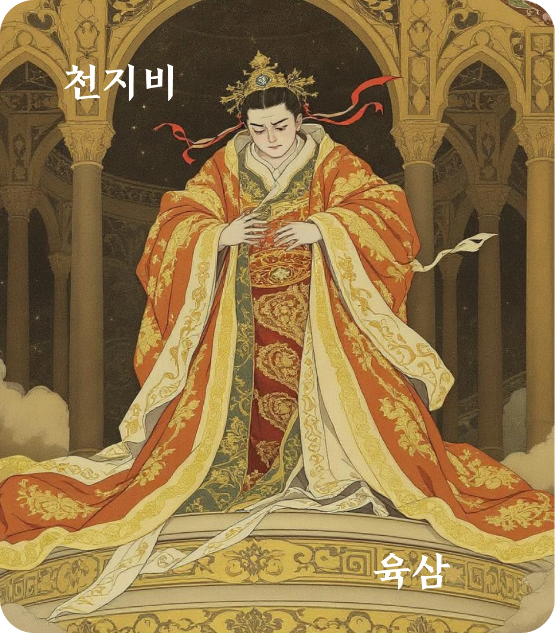 비괘 육삼 효 카드: 포수