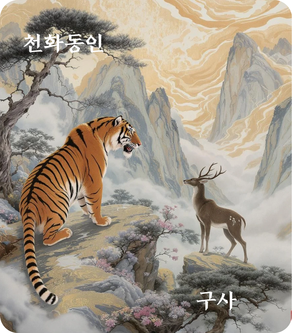 동인괘 구사 효 카드: 승기용