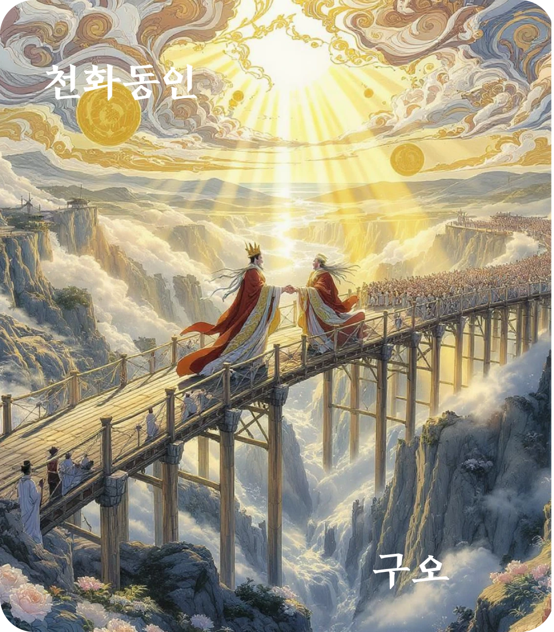 동인괘 구오 효 카드: 선호도이후소