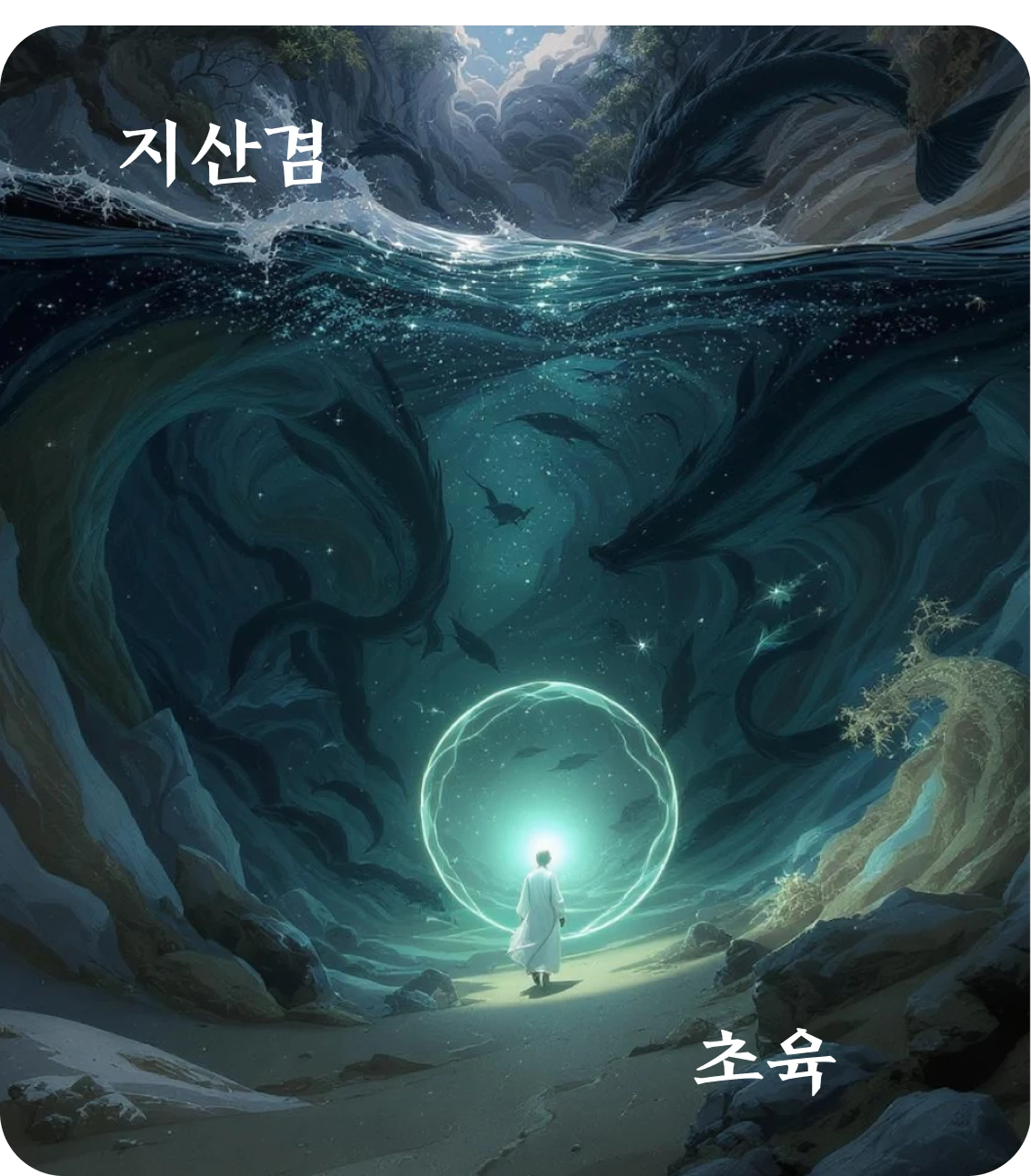 겸괘 초육 효 카드: 겸겸군자
