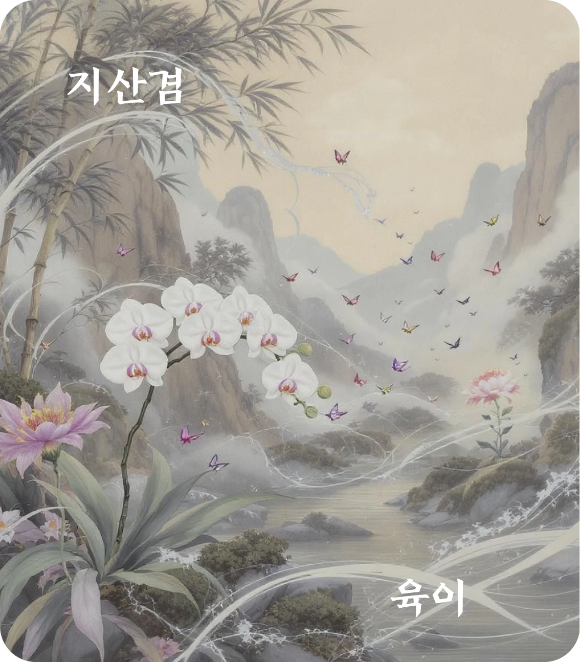 겸괘 육이 효 카드: 명겸