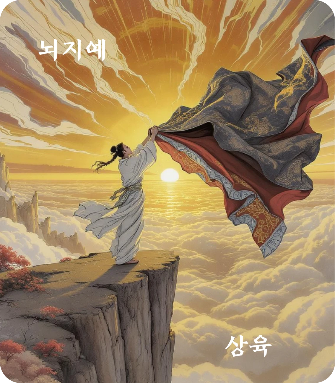 예괘 상육 효 카드: 명예