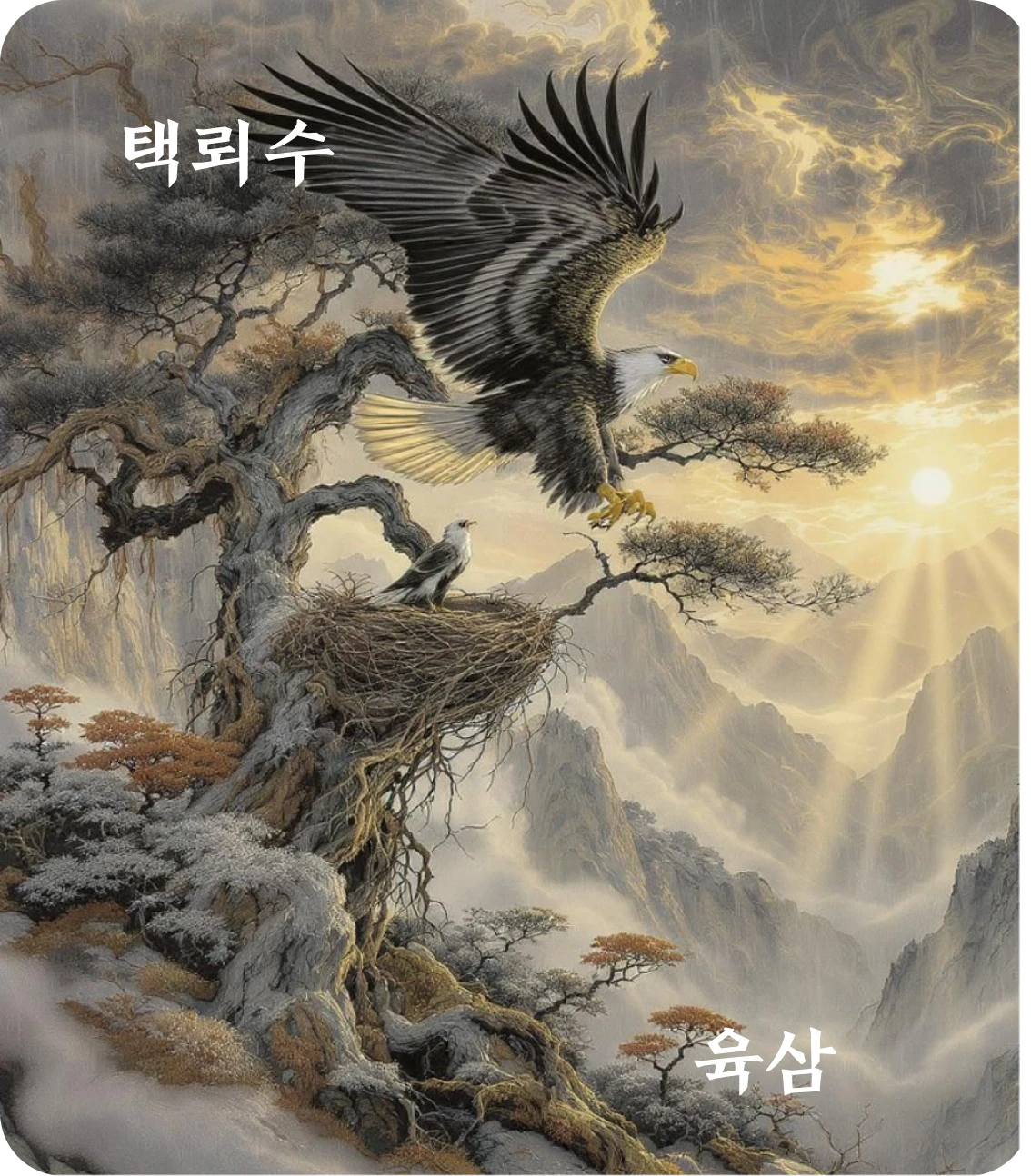 수괘 육삼 효 카드: 계장부