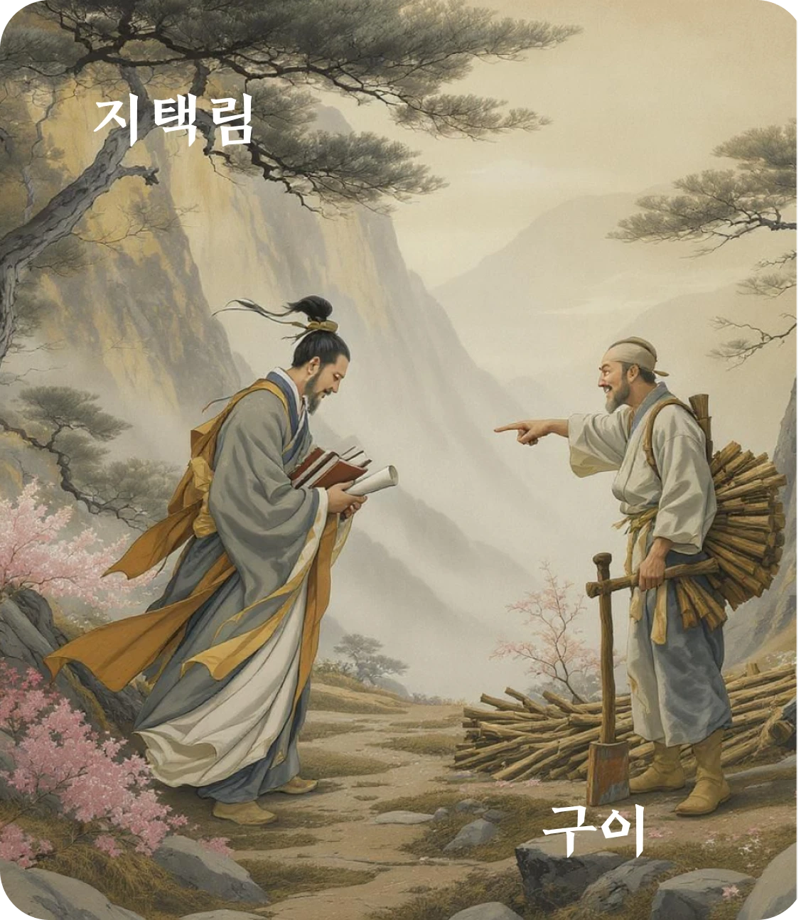 임괘 구이 효 카드: 함임길