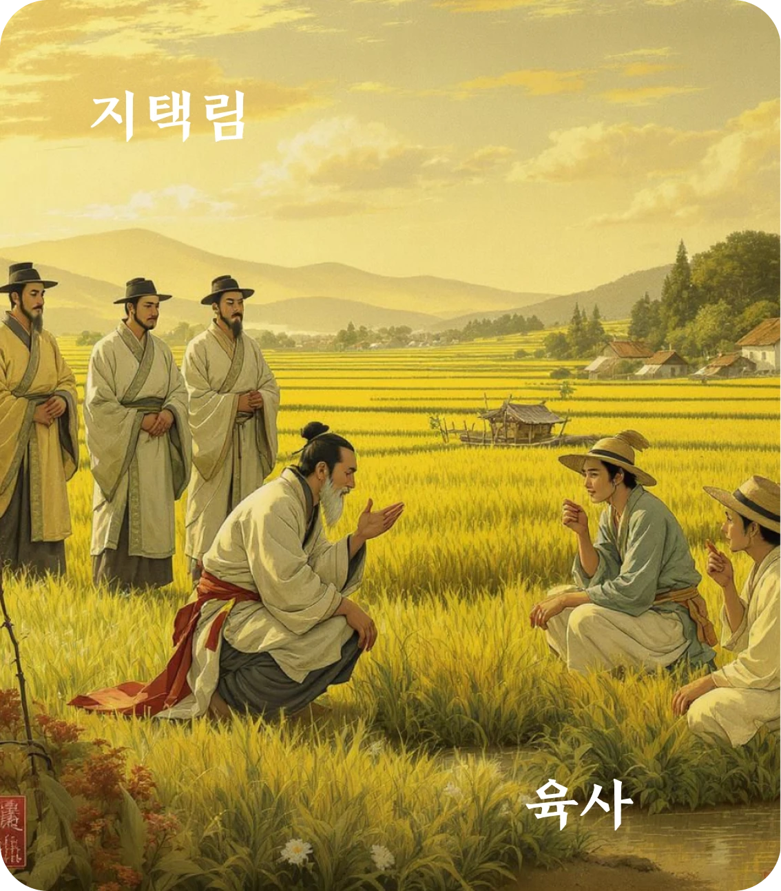 임괘 육사 효 카드: 지임