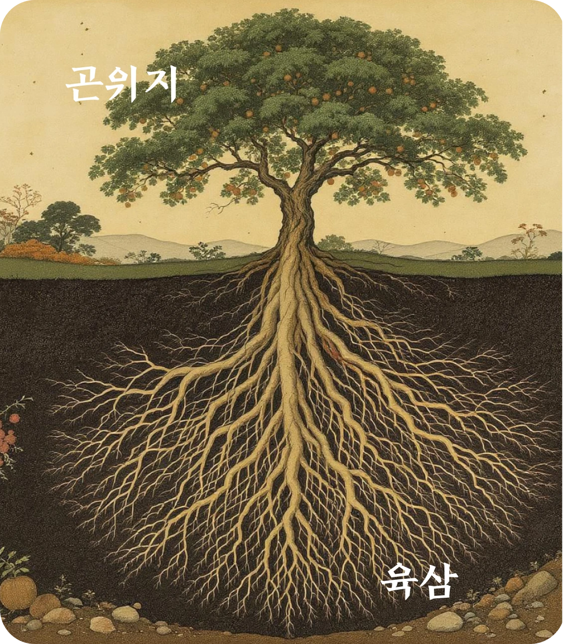 곤괘 육삼 효 카드: 함장가정