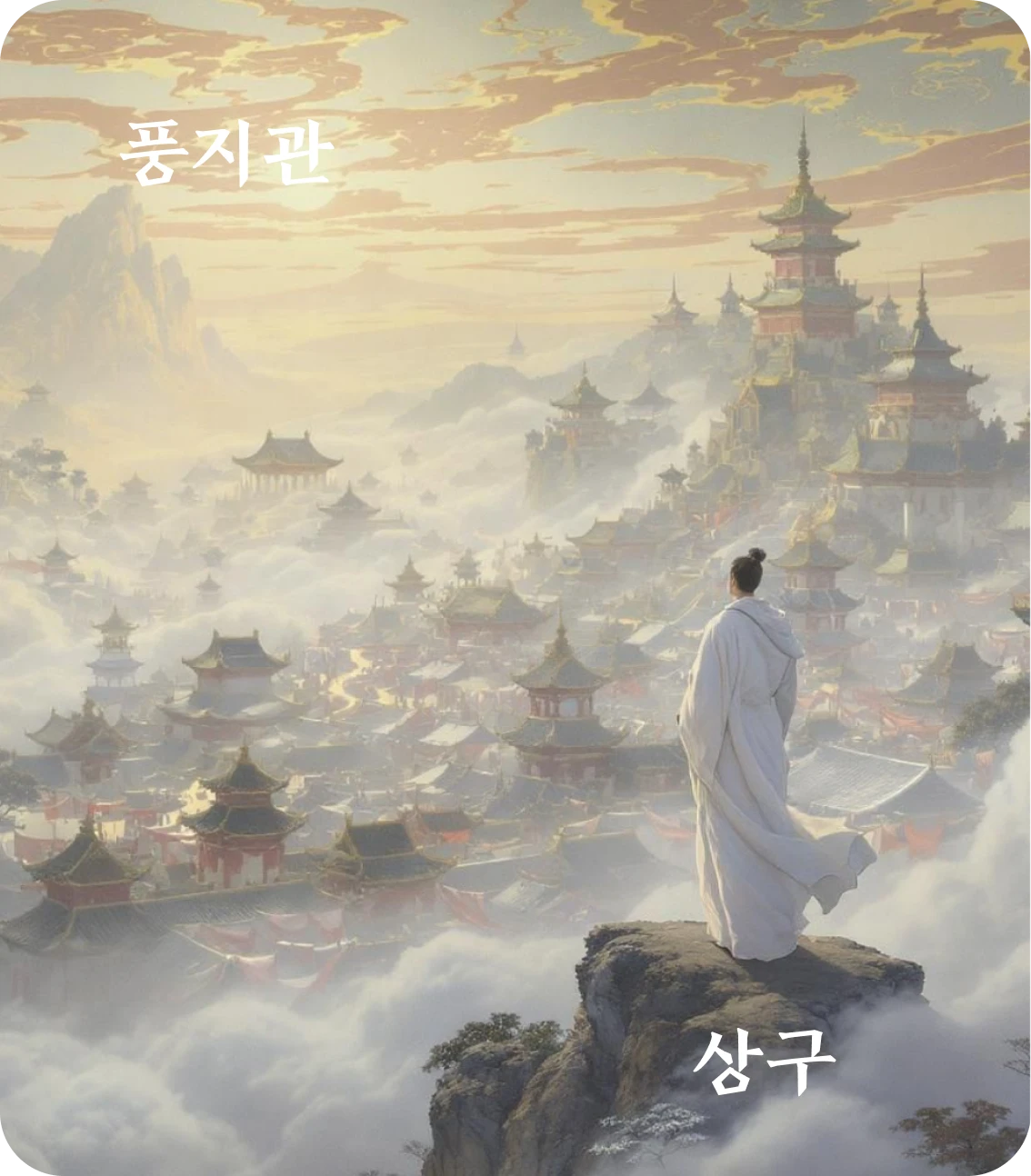 관괘 상구 효 카드: 관기생