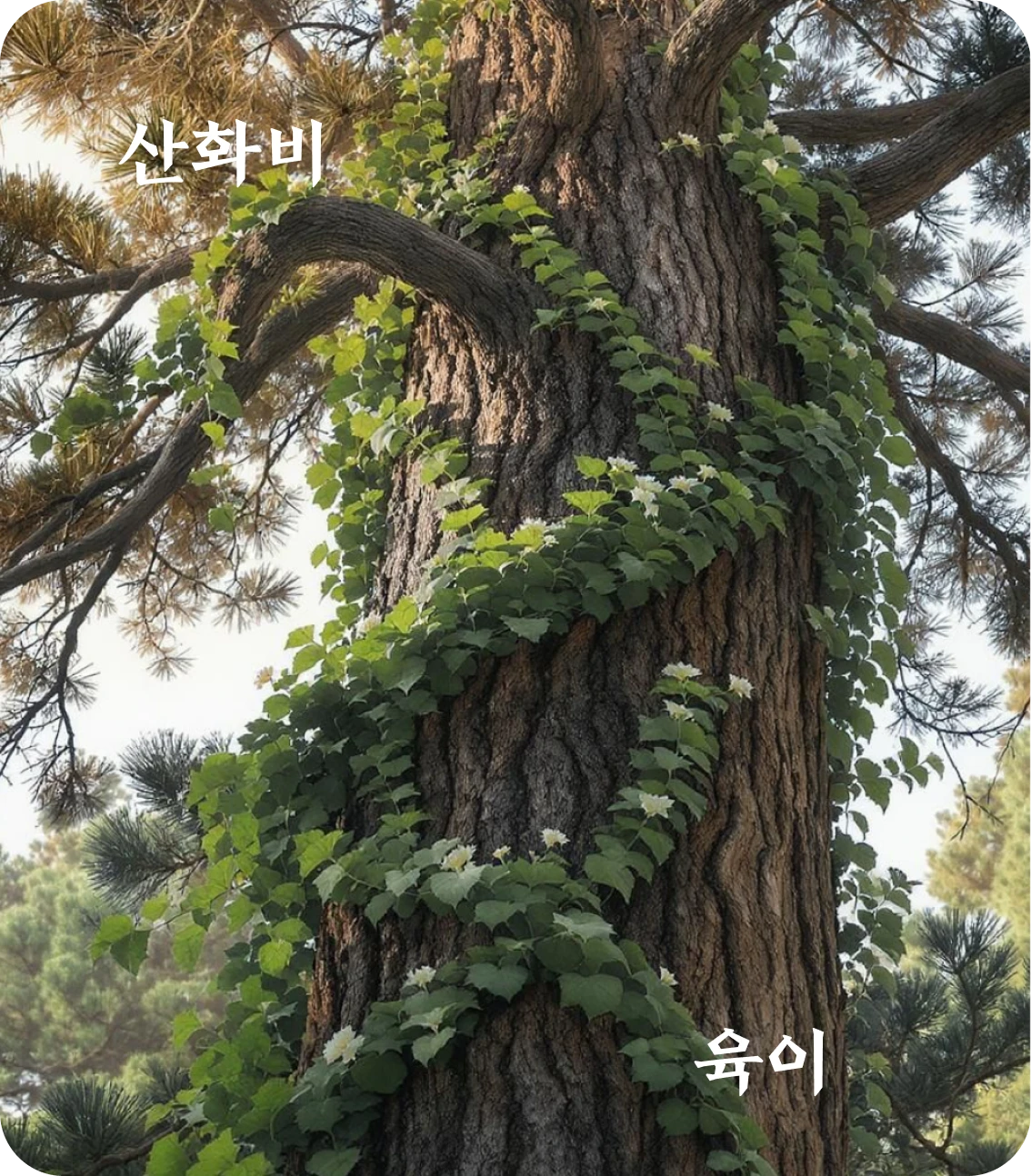 비괘 육이 효 카드: 비기수