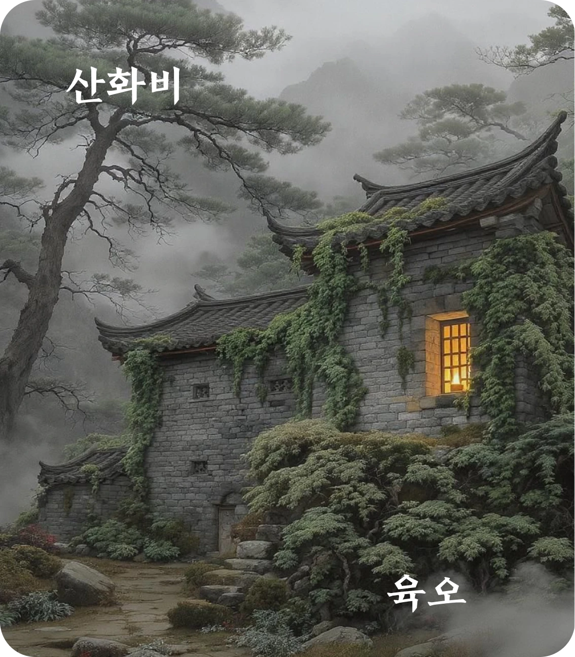 비괘 육오 효 카드: 비우구원