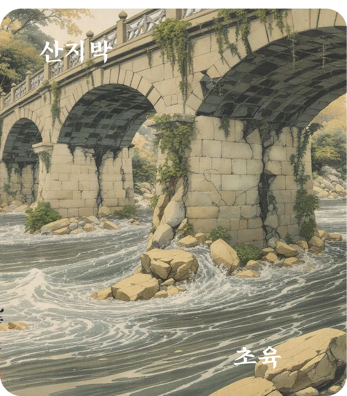 박괘 초육 효 카드: 박상이족