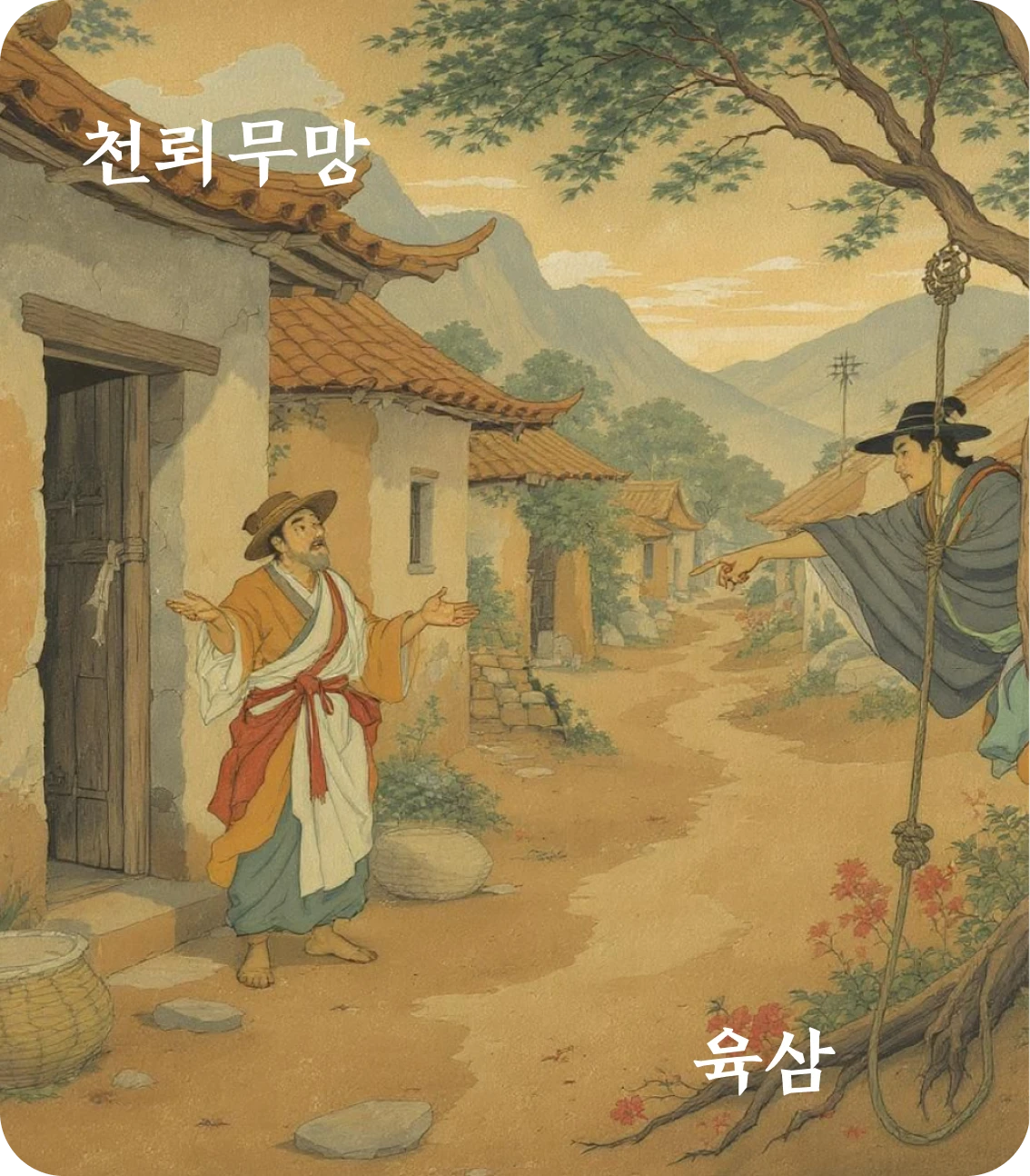 무망괘 육삼 효 카드: 무망지재