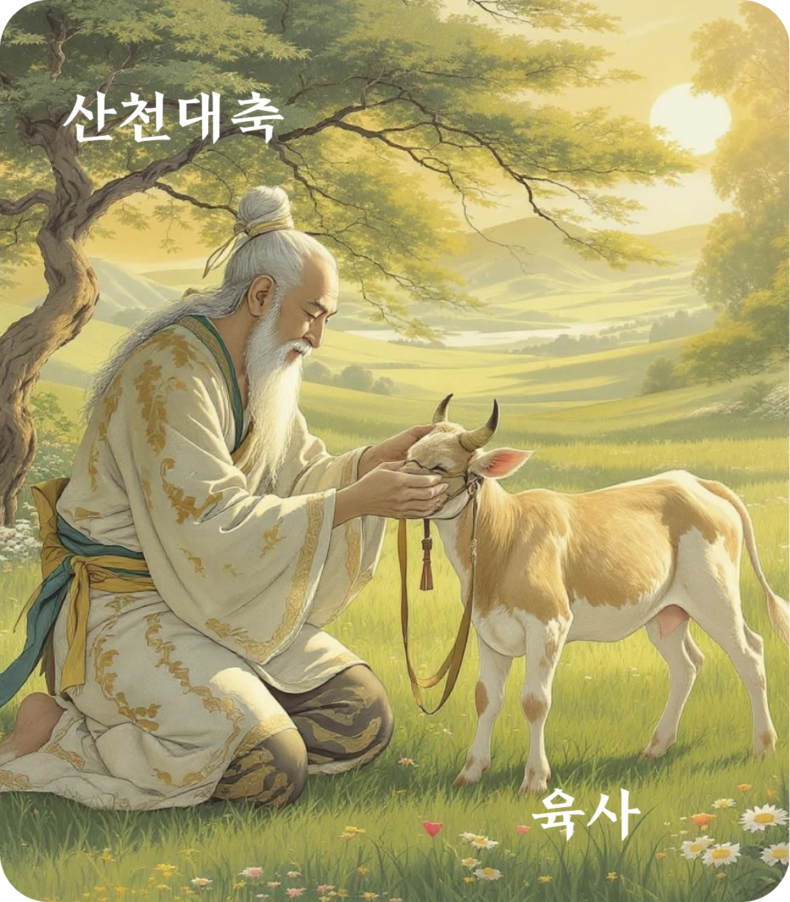 대축괘 육사 효 카드: 동우지고