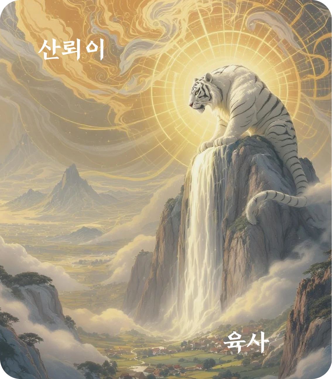 이괘 육사 효 카드: 호시탐탐