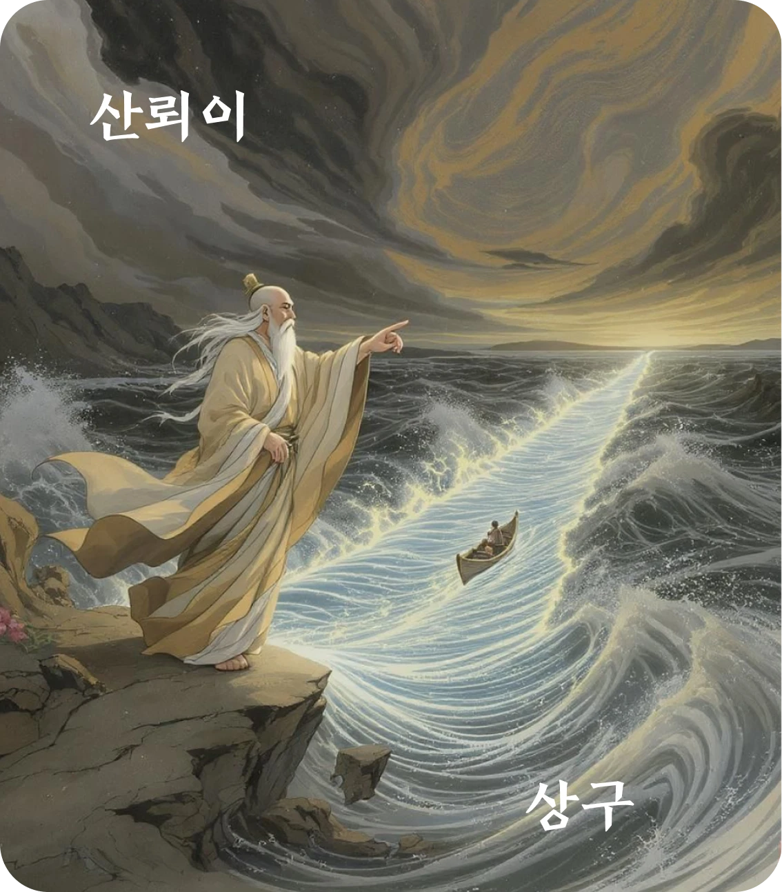 이괘 상구 효 카드: 유이