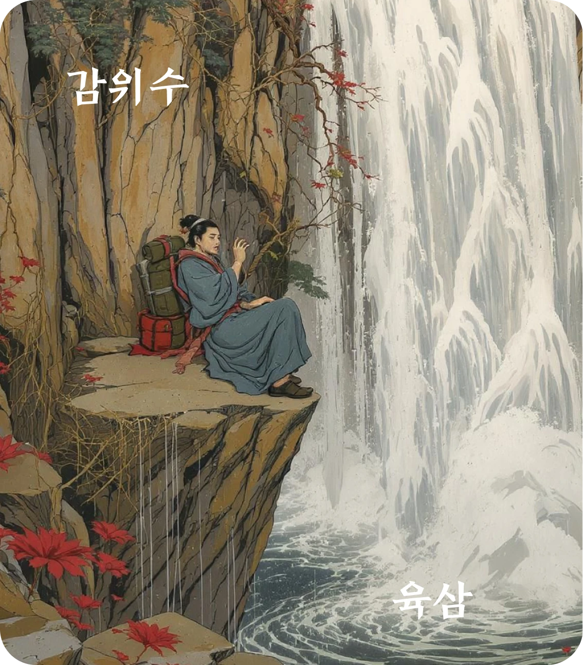 감괘 육삼 효 카드: 래지감감