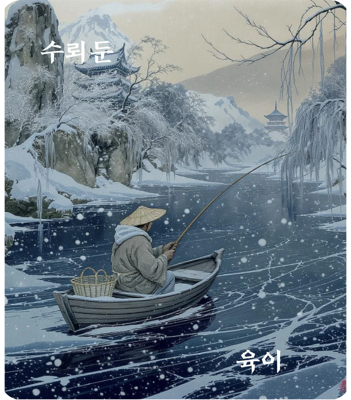 수뢰둔괘 육이 효 카드: 둔여전여