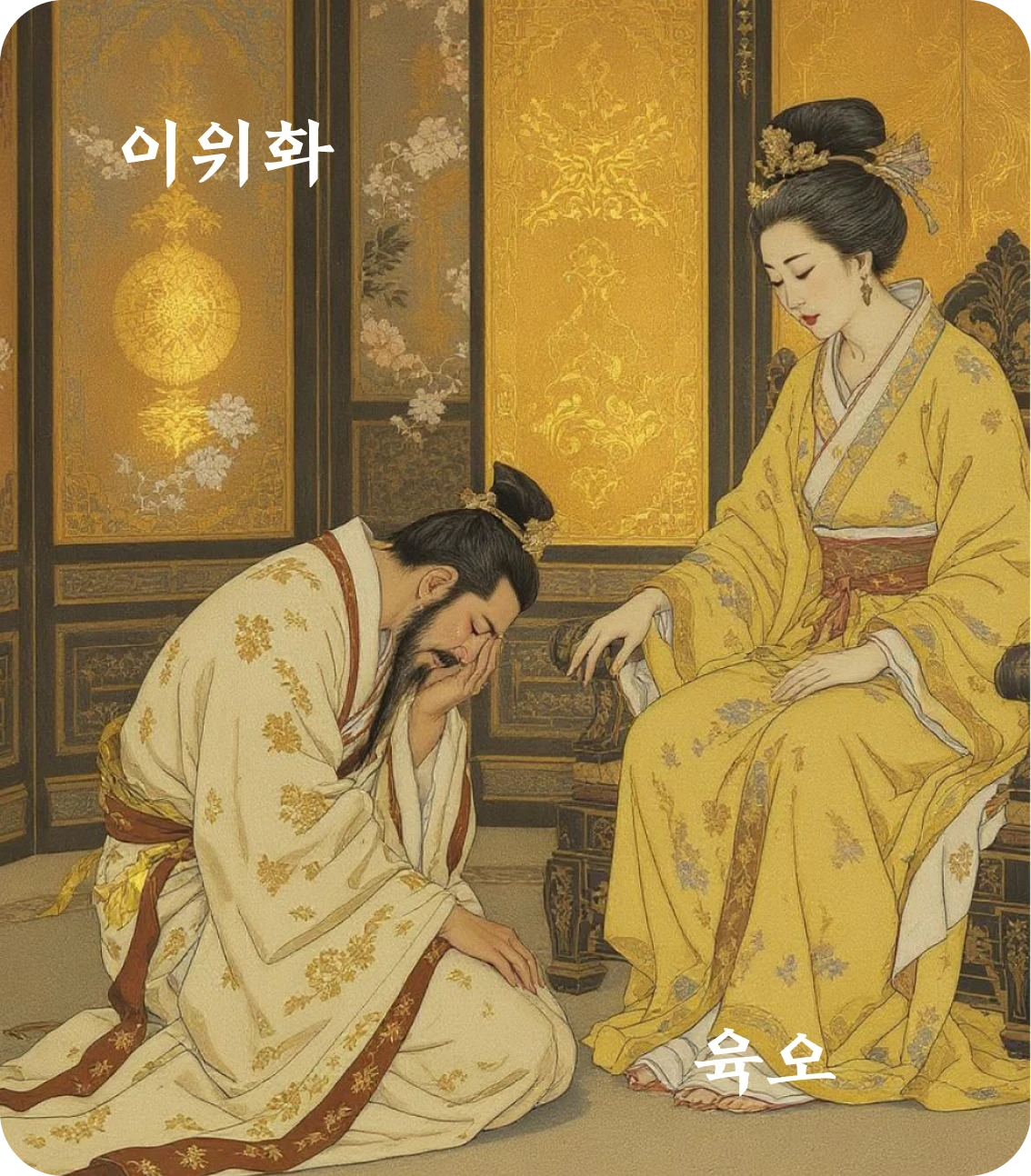 리괘 육오 효 카드: 출제타약