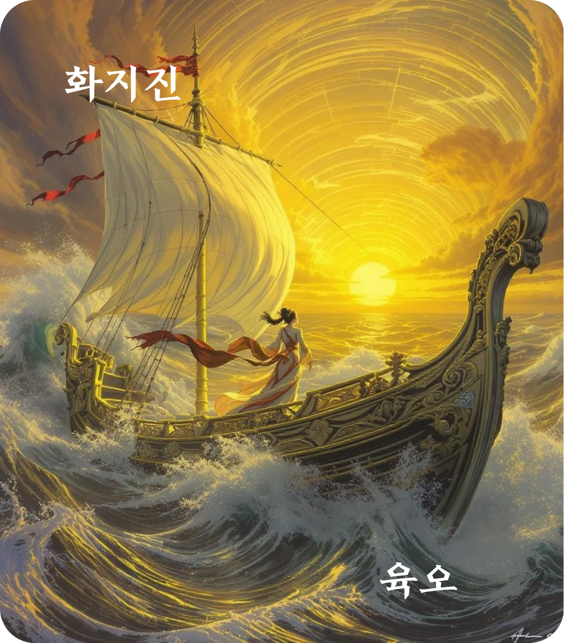 진괘 육오 효 카드: 실득물휼