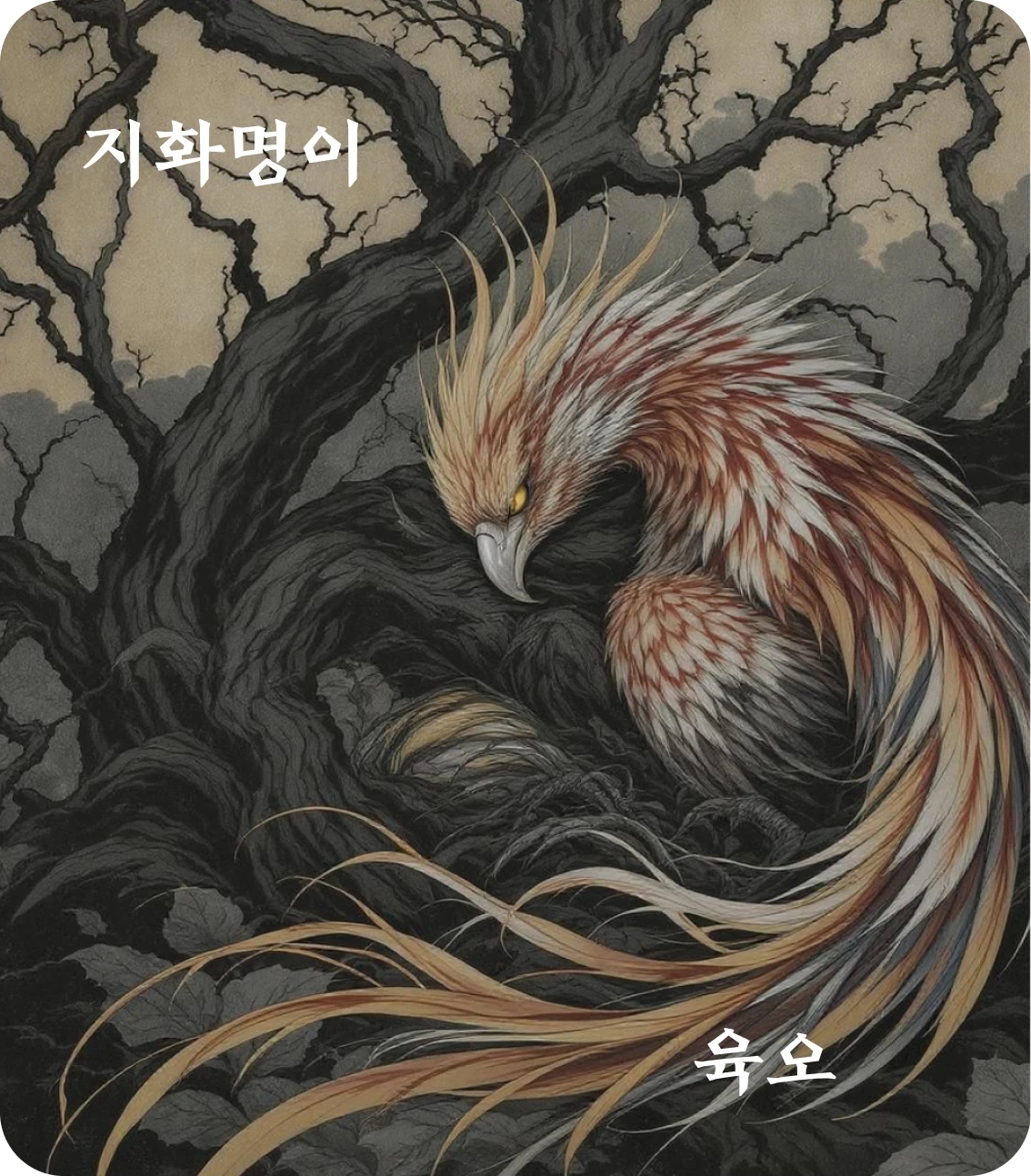 명이괘 육오 효 카드: 기자지명이