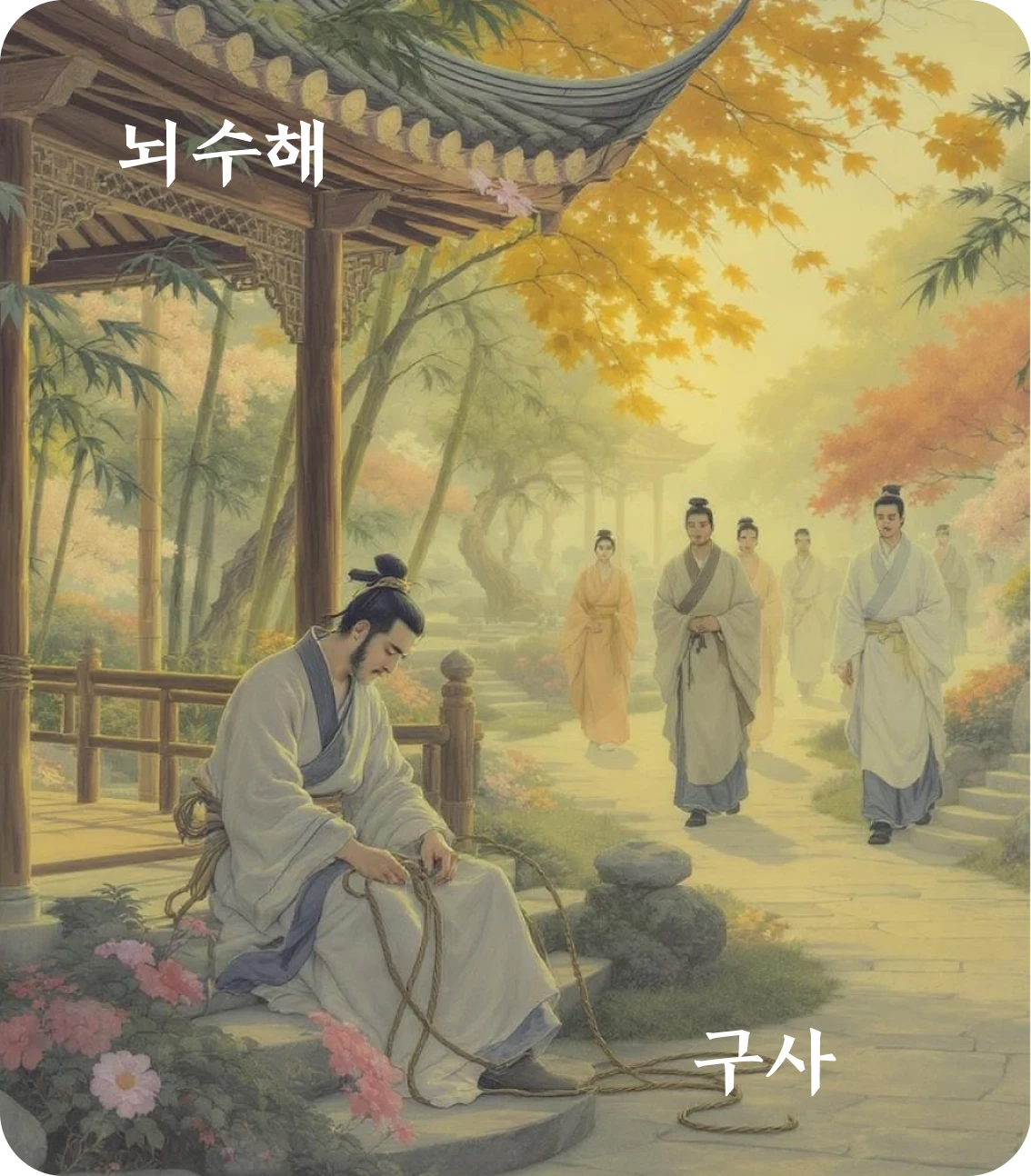 해괘 구사 효 카드: 해이무