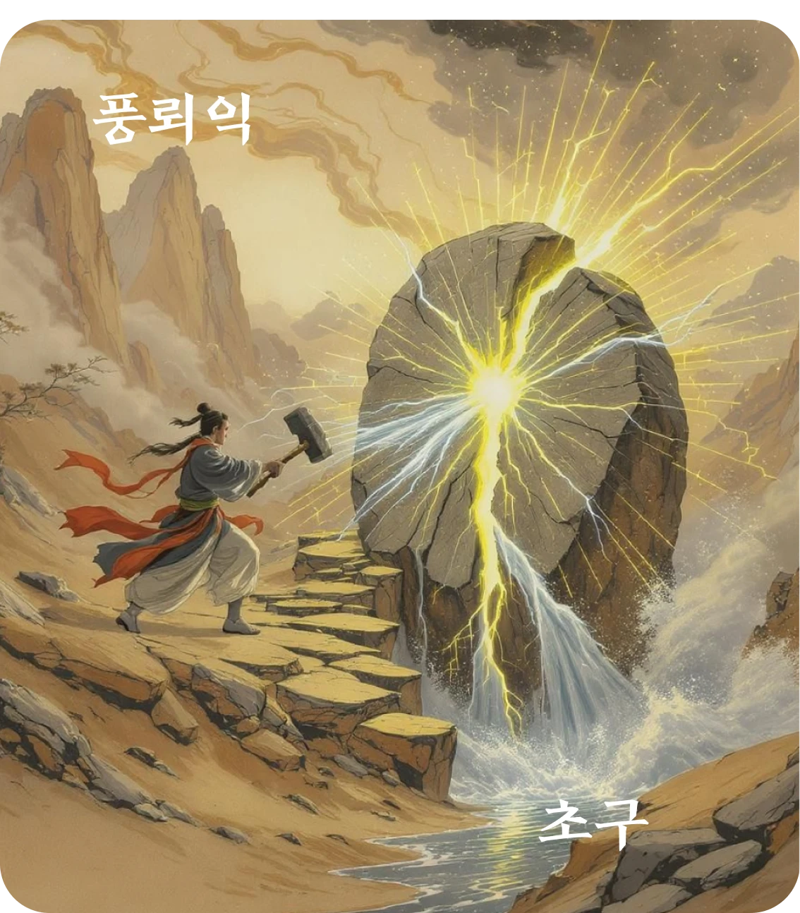 익괘 초구 효 카드: 이용위대작