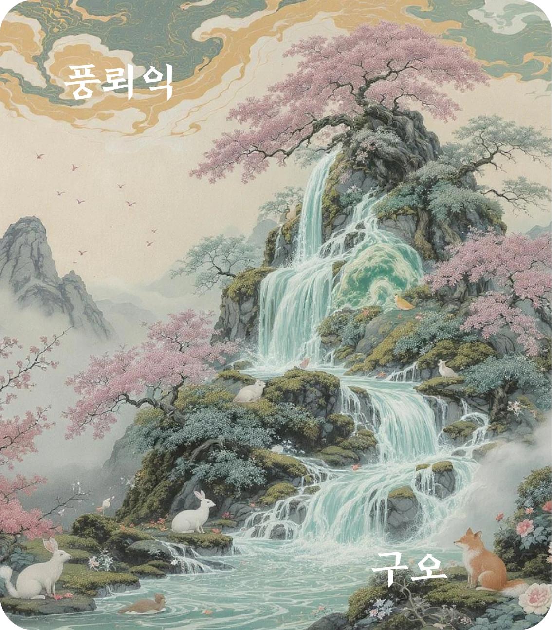 익괘 구오 효 카드: 유부혜심