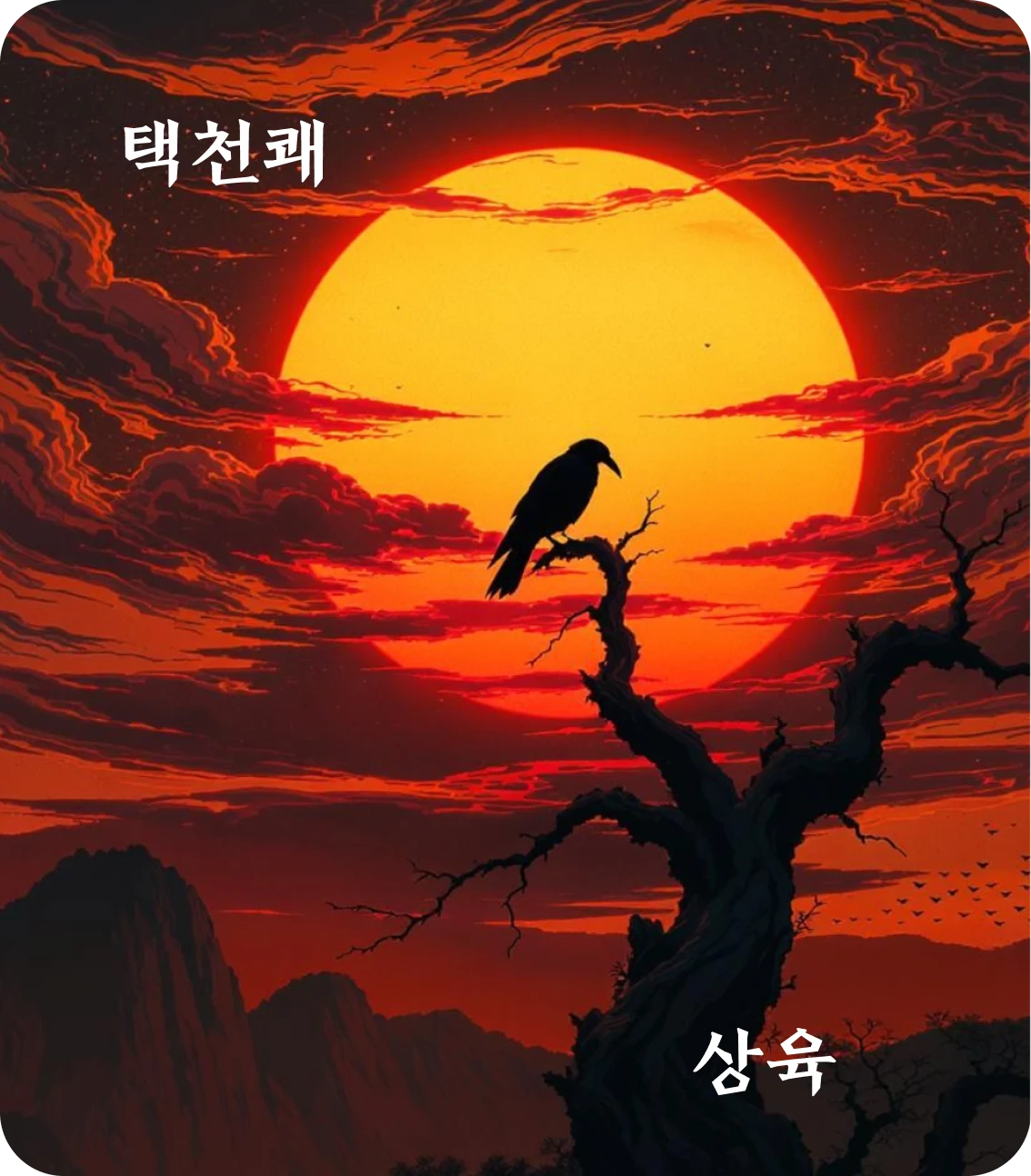 쾌괘 상육 효 카드: 무호