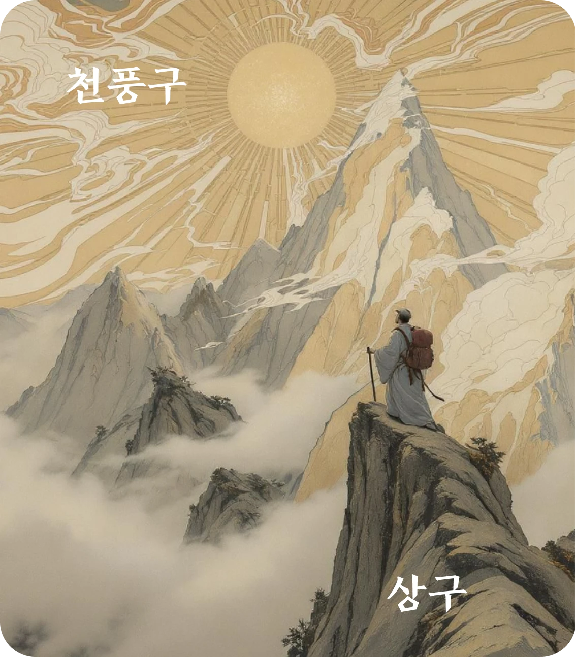 구괘 상구 효 카드: 구기각